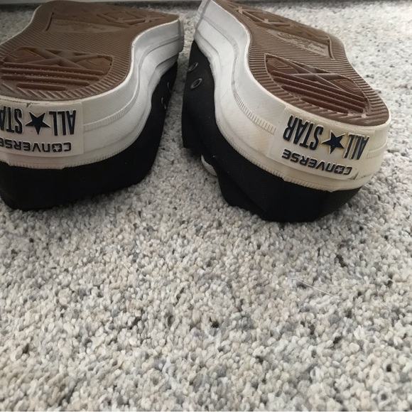 Converse Chuck Taylor II LunarionBlack and White Sneakers. Mens 8 - Picture 11 of 16